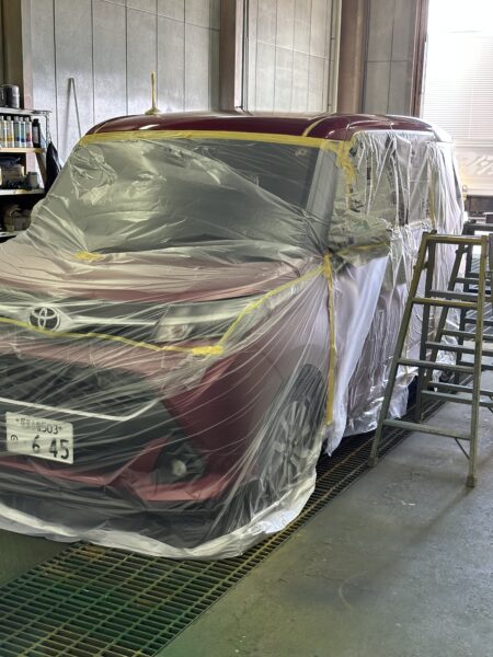 ボディ 天井 ブラック塗装