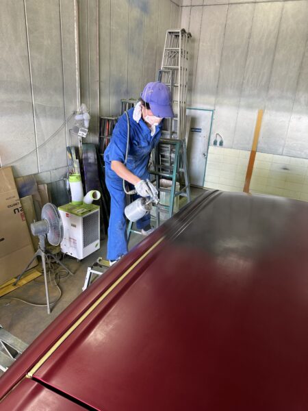 ボディ 天井 ブラック塗装