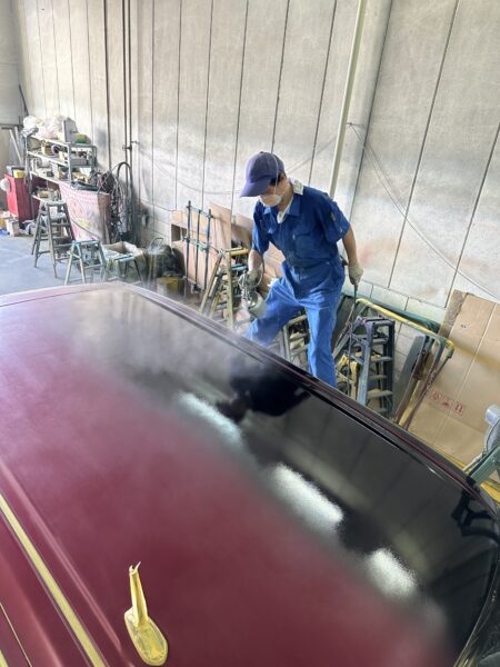 ボディ 天井 ブラック塗装